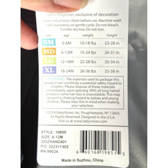 Hudson Baby Long Sleeve Sleeping Bag 6-12 Months Dinosaur Print 100% Polyester - Picture 2 of 4